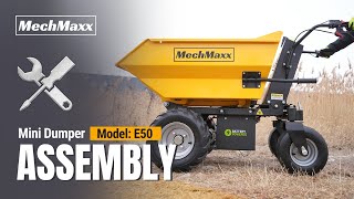 MechMaxx  Electric Mini Dumper E50 Assembly Video