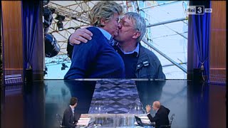 Massimo Gramellini - Il bacio tra Landini e Camusso - Che fuori tempo che fa del 28/03/2015