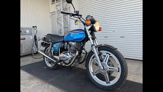 ①JE6-1206-2.CB400T ホーク2青バブ HONDA HAWK エンジン実働!吹け上がり良好!程度良好.現状販売/輸入新規.国内未登録/愛知県豊橋市/ヤフオク\u0026グーバイク出品販売中