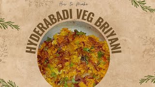 Hyderabadi Veg Briyani Very Delicious🥰👌| The Cooking Deepti | Veg Briyani Recipe 2024