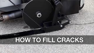 Learn How to Fill Cracks in Asphalt Parking Lots & Driveways The Right Way