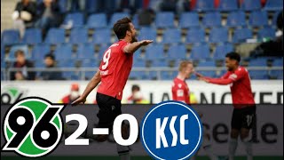 Hannover 96 vs Karlsruher SC 2-0 Highlights | All Goals | 29 April 2022