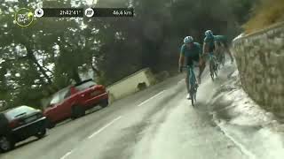 Inertia drift, but Lopez seriously miscalculated