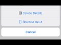 How To Create Custom Shortcut Using The Shortcut Input Feature In Shortcuts On Your iPhone