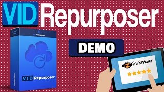 Vidrepurposer Demo - REPURPOSE any YouTube VIDEO Instantly!