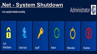 How to Shutdown System through Dot Net?