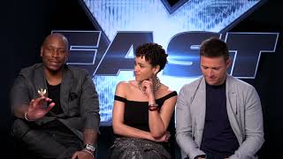 Fast X - itw Tyrese Gibson, Scott Eastwood and Nathalie Emmanuel (Camera A) (Official video)