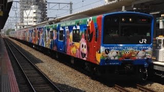 201系 LB06編成 本線試運転 高槻通過