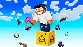 Minecraft, Trapped on a ChatGPT Lucky ONEBLOCK || Minecraft Mods || Minecraft gameplay