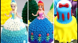 10 Amazing Disney Princess Mini Cakes COMPILATION| Easy Cake Decorating For Birthday