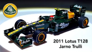 Lotus T128 F1 2011 J.Trulli escala 1/43