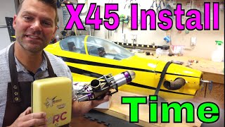 XICOY X45 MICRO TURBOPROP - Install in a SEBART PC-21/PC21