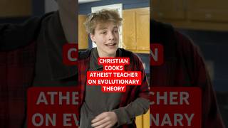 Christian Student COOKS Atheist Teacher on EVOLUTIONARY THEORY 🔥 #youtubeshorts #shorts #ytshorts