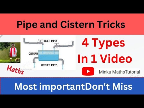 Pipe Cistern Maths Minkumathstutorial Youtube