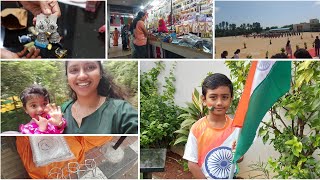 Festival Preparations/ಹಬ್ಬಕ್ಕೆ ಮತ್ತೆ ಸ್ವಲ್ಪ ಶಾಪಿಂಗ್🛍Prakul Independence Dayಲಿ ಹೇಗೆ ರೆಡಿ ಆಗಿದ್ದಾನೆ🇮🇳