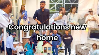 CONGRATULATIONS NEW HOME MUBARAK 🏠| HOUSE WARMING PARTY 🎊 ❤️