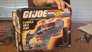 HCC788 - 1987 Cobra SEA RAY unboxing and assembly