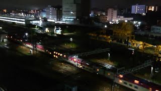 夜の三島駅