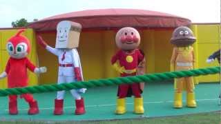 アンパンマンショー　人気者ランキング  Anpanman show 動画　キャラクターショー2012/09/23