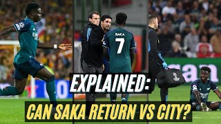 Expert Explains Bukayo Saka Injuries | Can He Play Vs City? 11.5.23