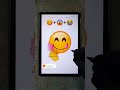 😋😱😭 mixing emoji digitalart funny shorts emojichallenge