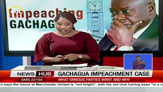 Gachagua impeachment case: What various parties want \u0026 why