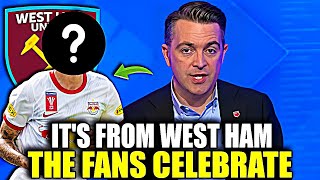 😱 EXCLUSIVE BOMB! DONE DEAL! HAPPY DAY WITH THIS INFORMATION! WEST HAM UNITED NEWS