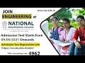 NEC from the Top | Join Engineering at National Engineering College | Choose Engineering, Choose NEC