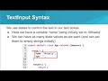 Mobile Apps: TextInput