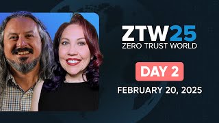 CyberRisk TV Live Daily Intro from Zero Trust World 2025 Day 2 - ZTW25 #2