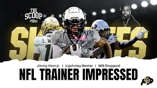 The Scoop: Coach Prime’s  WRs Jimmy Horn, LaJohntay Wester \u0026 Will Sheppard Impress NFL Trainer!