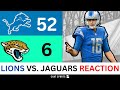 Lions Rumors & News After 52-6 Win vs. Jaguars | Jared Goff, Jameson Williams & Dan Campbell