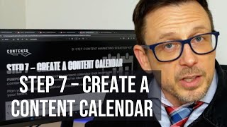 Step 7 – Create a content calendar | 8-Step Content Marketing Strategy Kit