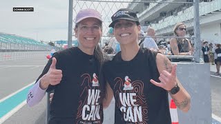 A cancer warrior's journey with the Dolphins Cancer Challenge