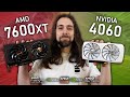 RX 7600 vs RX 7600 XT vs RTX 4060 - Productivity & Gaming Benchmarks