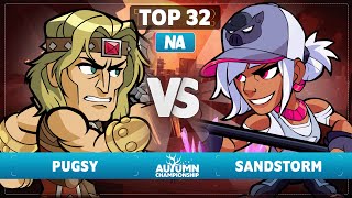 Sandstorm vs Pugsy - Top 32 - Autumn Championship 2023 - NA 1v1