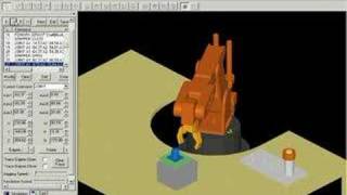 Assembly simulation using Aristo Robot.
