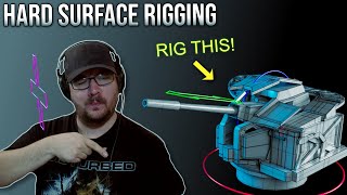 How to Rig a Turret Using Constraints and Set Driven keys in Maya!