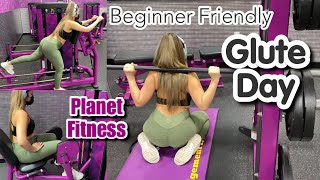 BEGINNER FRIENDLY GLUTE WORKOUT USING DIFFERENT MACHINES AT PLANET FITNESS