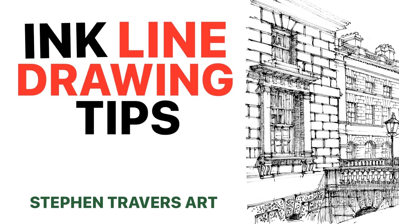 Ink Line Work Tips Youtube