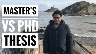 Masters thesis vs PhD thesis explained!