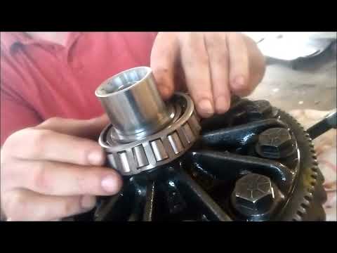 Removing A Differential Carrier Bearing Without Special Tools - YouTube