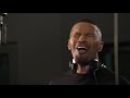 jamie foxx studio recording for disney s