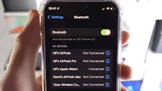 ANY iPhone How To Add a Bluetooth device!