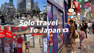 Solo trip to Japan 🇯🇵 Busiest Crossing Street in Tokyo ! Best family mart in the world ? ( EP 1 )