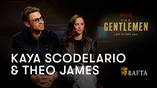 Kaya Scodelario and Theo James on the heightened world of Guy Ritchie's The Gent