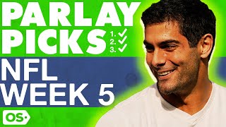 NFL Parlay Picks Week 5 | NFL Picks & Predictions | Eytan's Parlays
