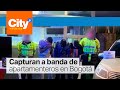 Desmantelan banda dedicada al robo de apartamentos al norte de Bogotá | CityTv