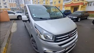 Пассажирский микроавтобус FIAT TALENTO II 2018. Он же RENAULT TRAFIC III, OPELVIVARO II.