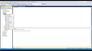 CIS117: Dropping tables and Refreshing in SQL Management studio